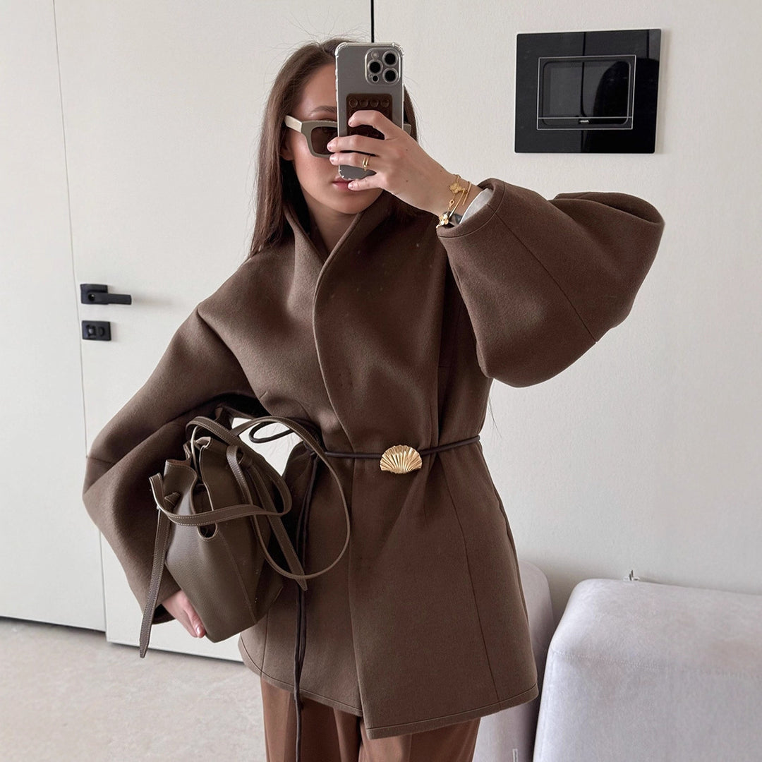 Damen elegante und bequeme Kurzjacke Drune