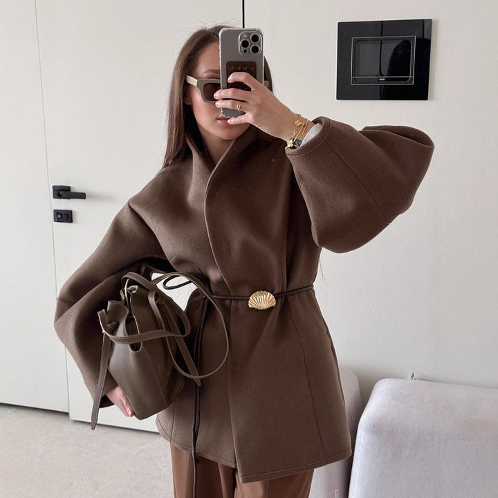 Damen elegante und bequeme Kurzjacke Drune