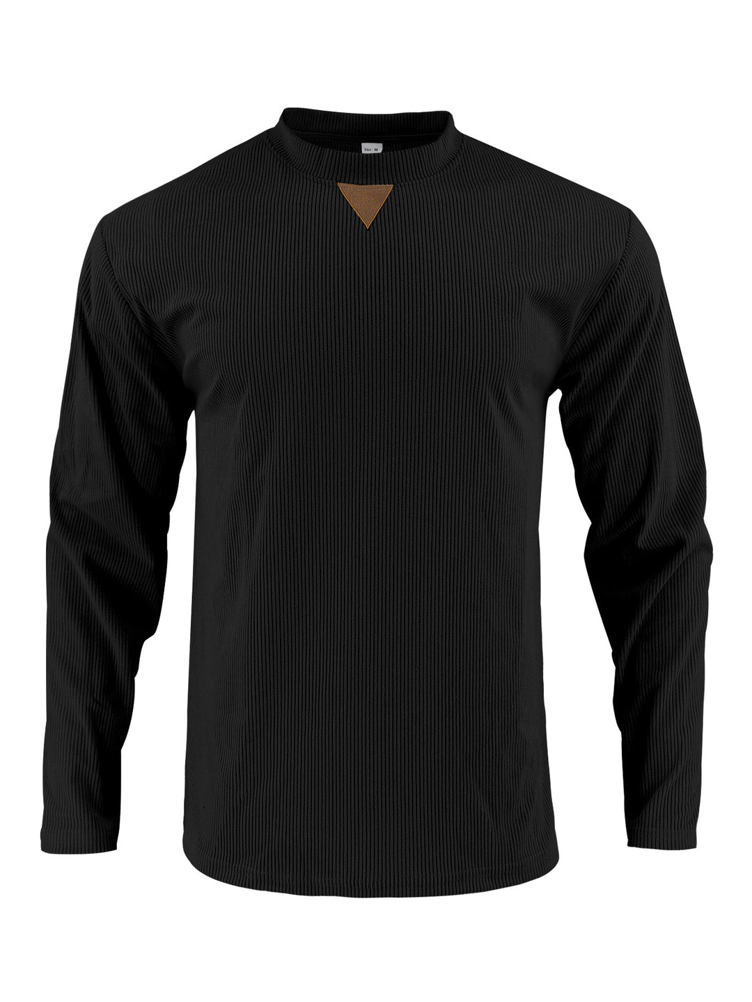 Herren Langarmshirt mit strukturiertem Rippdesign Drune