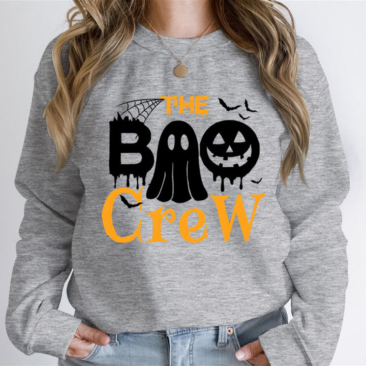 Damen Sweatshirt mit Halloween-Thema und kreativem Grafikdruck Drune