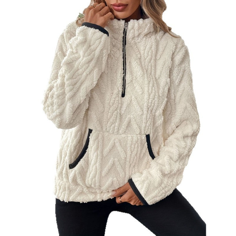 Damen Fleece-Pullover Drune