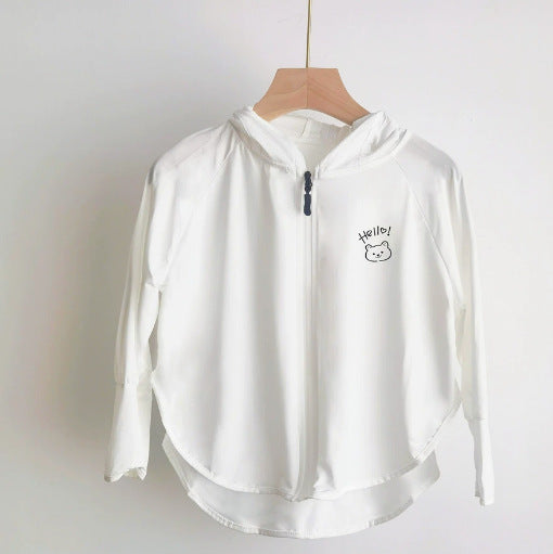 Damen Leichte und atmungsaktive Kapuzenjacke mit niedlichem Tiermotiv Drune
