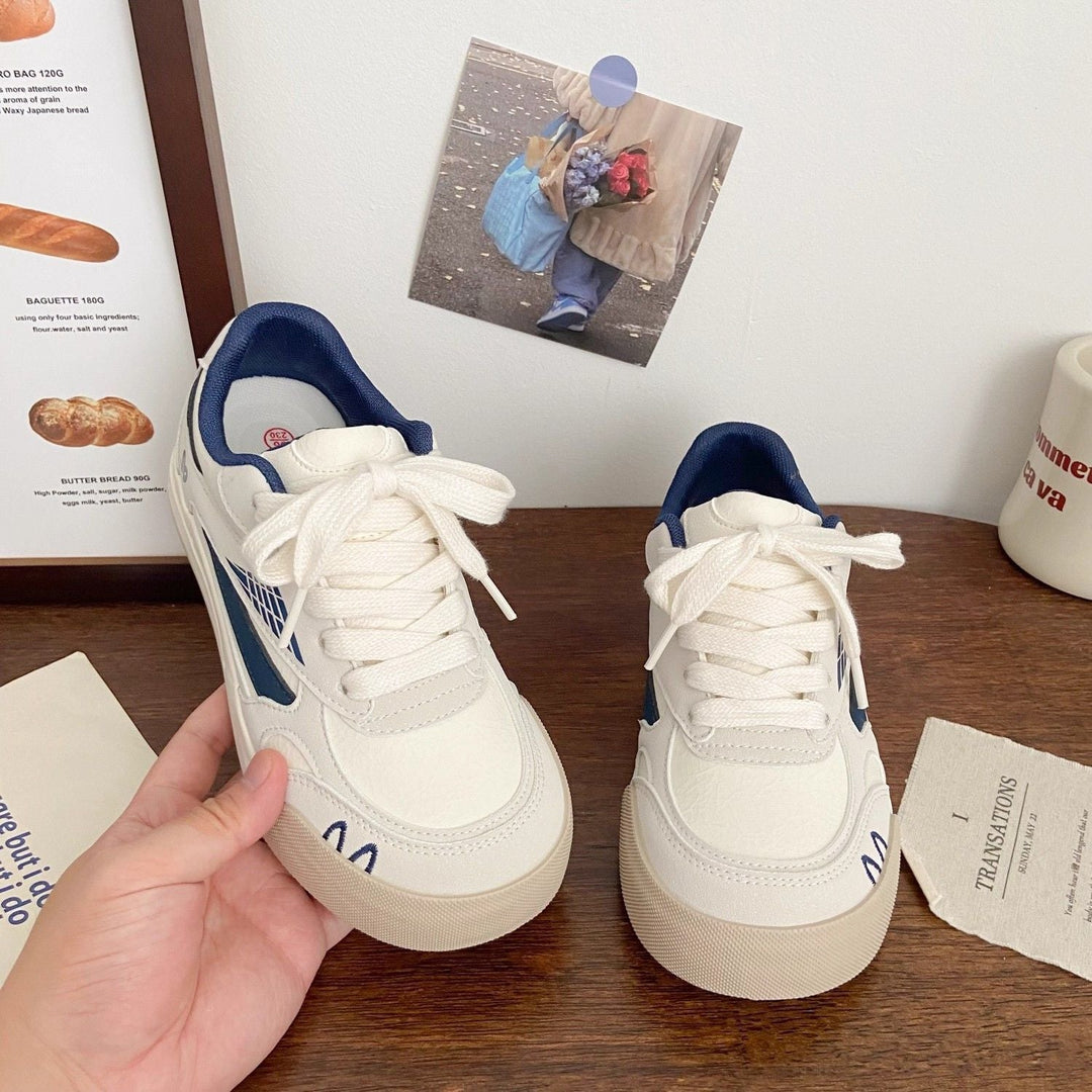 Damen Moderner Freizeitsneaker mit gepolsterter Sohle und atmungsaktivem Obermaterial Drune