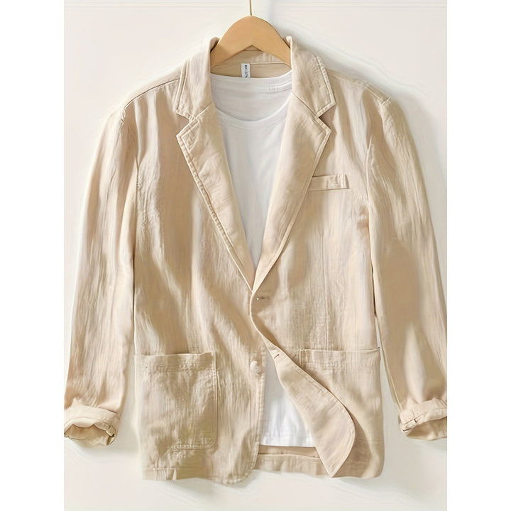 Damen Leichter und eleganter Leinenblazer Drune