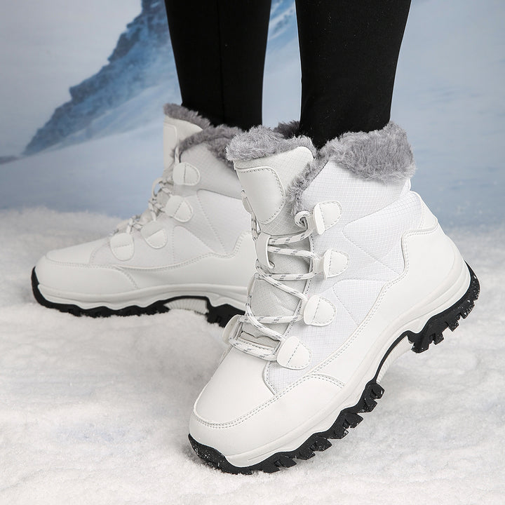 Damen Thermo-Winterstiefel mit isolierendem Futter und rutschfester Sohle Drune