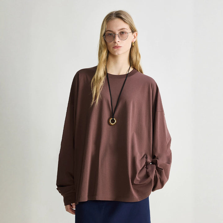 Damen Langarmshirt im minimalistischen Design Drune