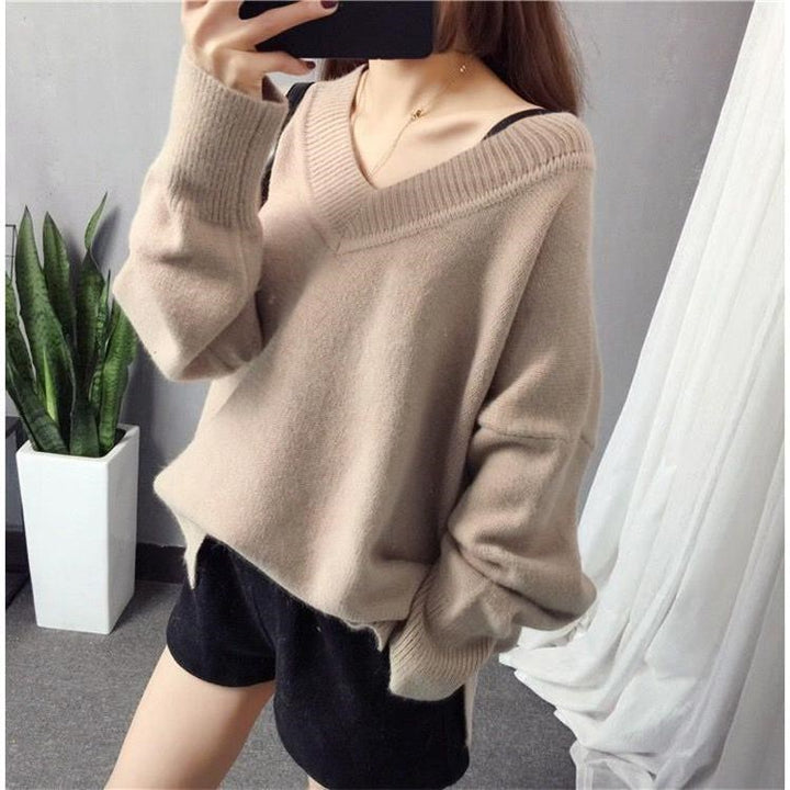 Damen lässiger Pullover Drune