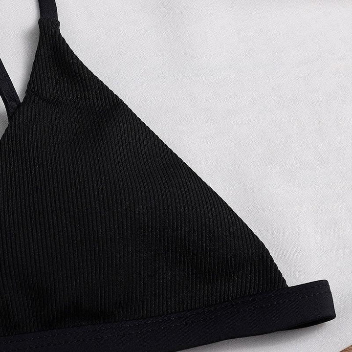 Damen Triangel-Bikini-Oberteil mit verstellbaren Trägern Drune