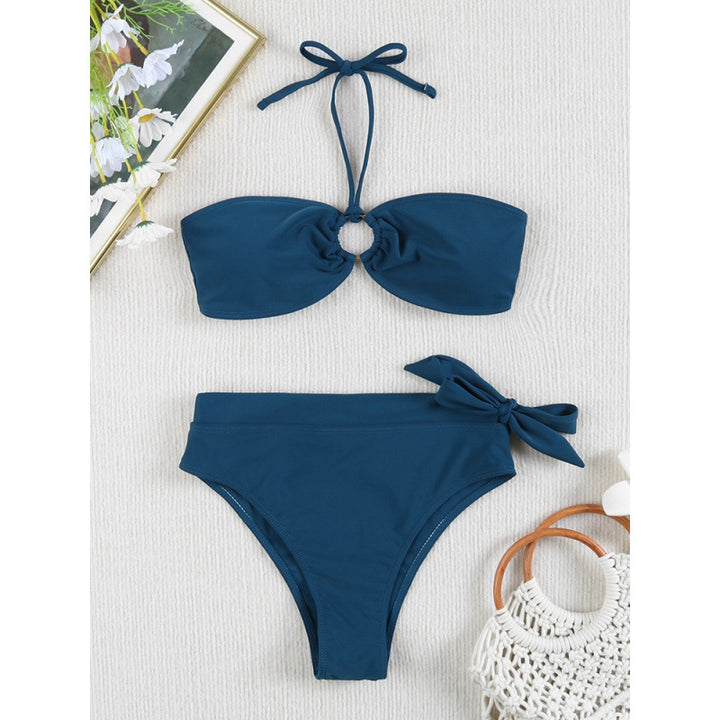 Damen Bandeau-Bikini mit verstellbaren Trägern und hochwertigem Twist-Design Drune