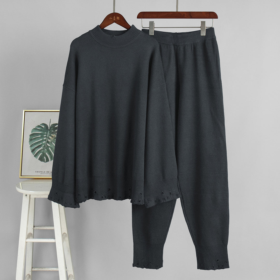 Damen Hochwertiger und atmungsaktiver Wollstoff Drune