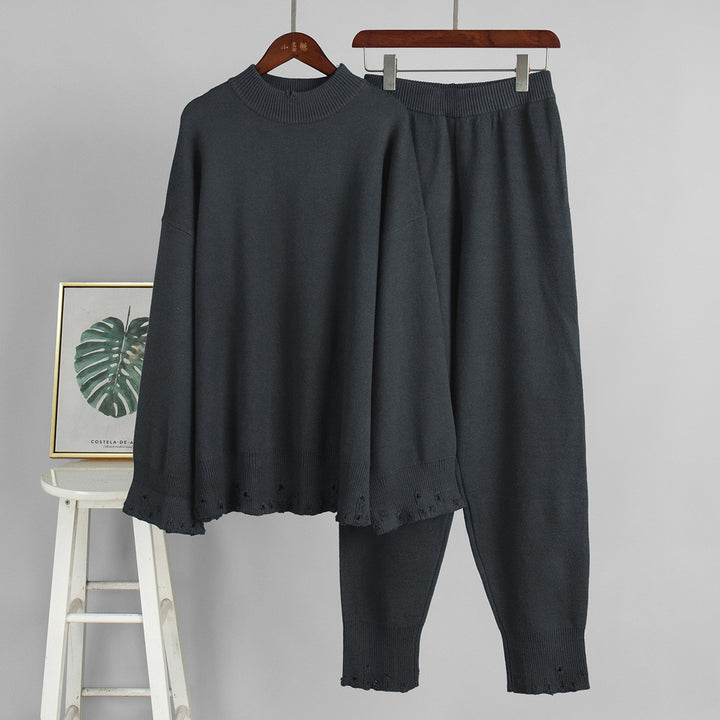 Damen Hochwertiger und atmungsaktiver Wollstoff Drune