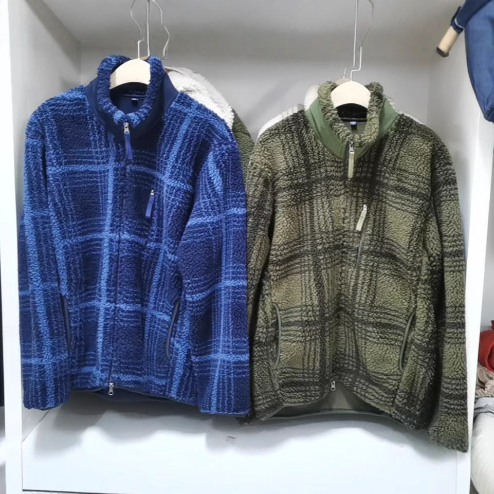Damen Fleecejacke mit hohem Kragen und Wabenstruktur Drune