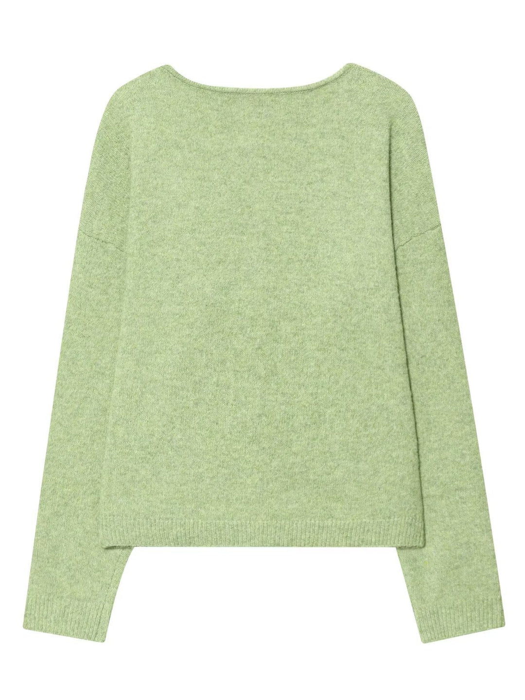 Damen Feinstrickjacke mit knöpfbarem Ausschnitt und lockerer Passform Drune