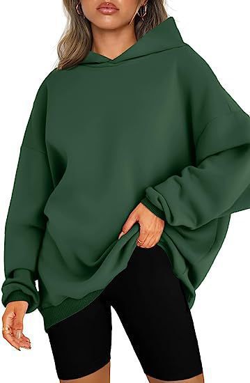 Damen Oversized Kapuzenpullover Drune