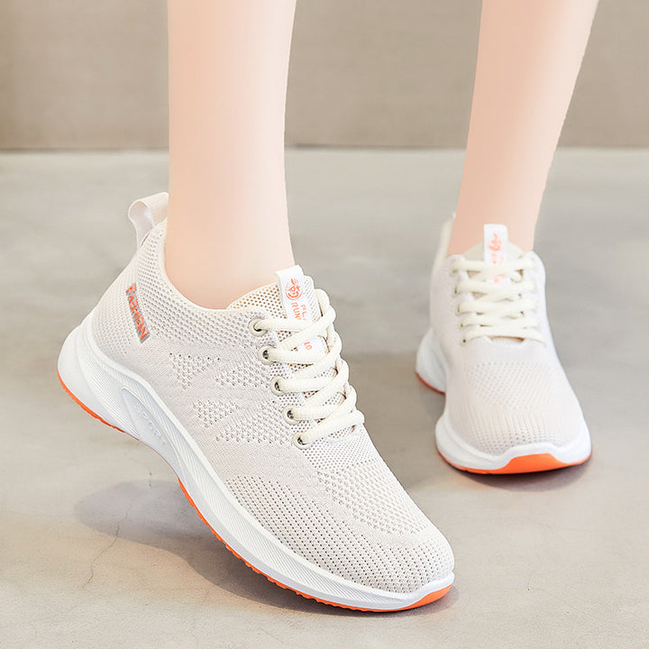 Herren nan ultraleichter Strick-Sneaker mit verstärkter Zehenkappe, atmungsaktiver Sockenkonstruktion und stoßdämpfender EVA-Zwischensohle Drune