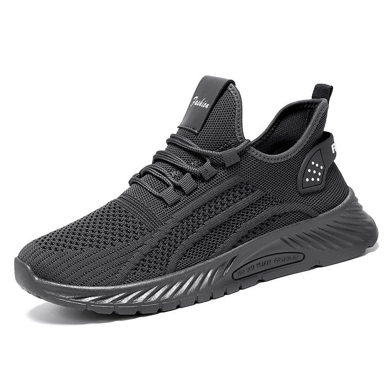Damen nan nahtloser Flyknit-Comfort-Laufschuh mit elastischem Sockeneinstieg und reaktiver Leichtlaufsohle Drune