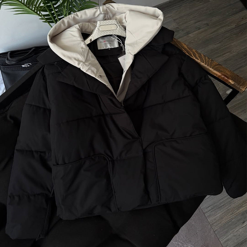 Damen Steppjacke mit großzügiger Kapuze und modernem Schnitt Drune
