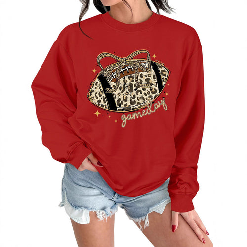 Damen Sweatshirt mit aufregendem Sportmotiv und lässigem Schnitt Drune