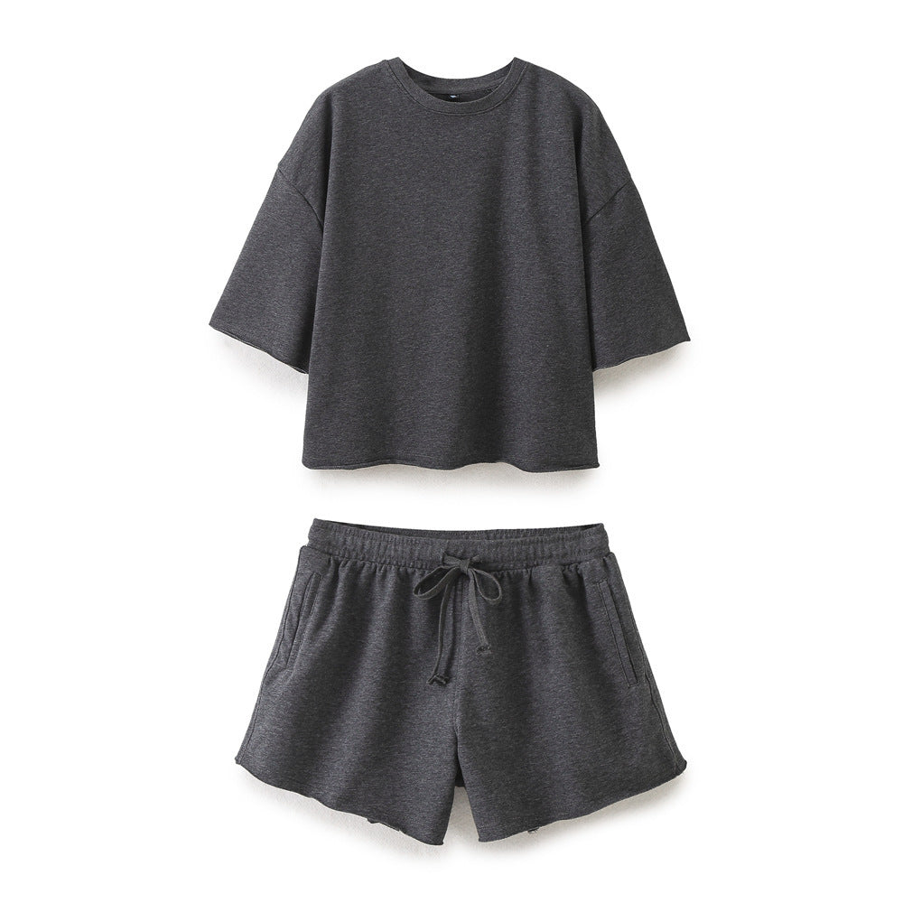 Damen Sportliche Freizeithose mit elastischem Bund und praktischen Taschen Drune