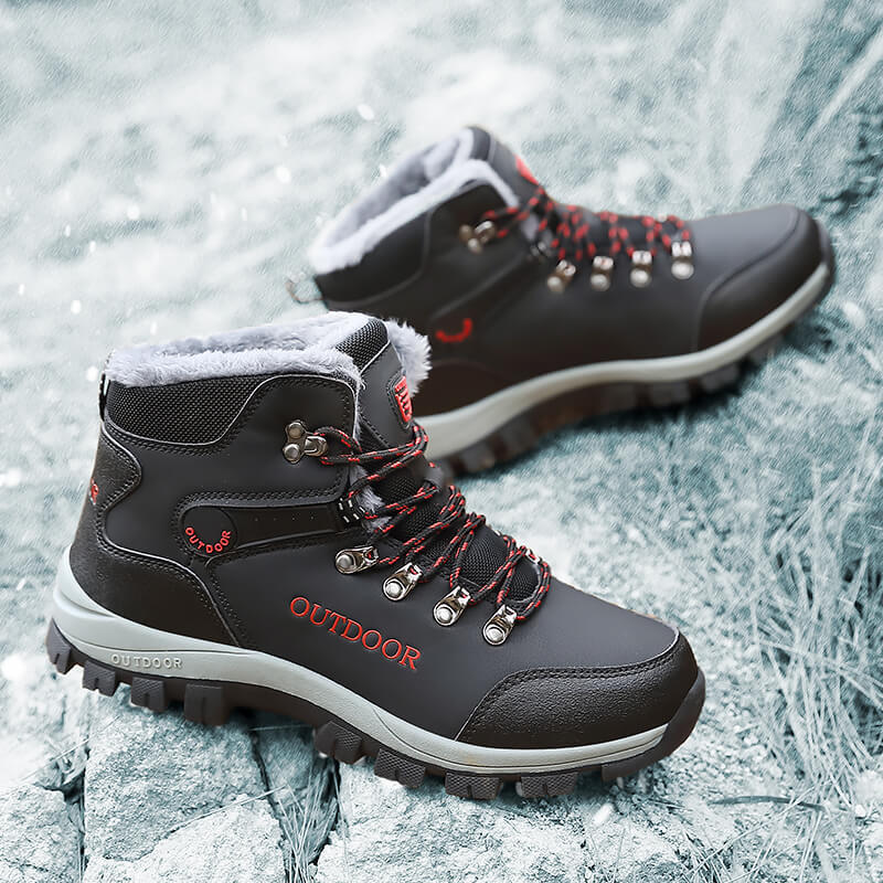 Damen Winter-Wandersandalen mit rutschfester Sohle und isolierendem Innenfutter Drune