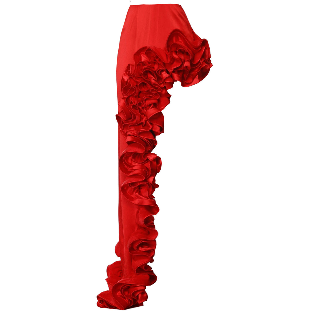 Damen auffälliges Badeanzug und Palazzo-Hose Set Drune