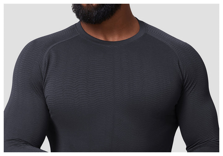 Herren Kompressions-T-Shirt mit atmungsaktivem Gewebe Drune