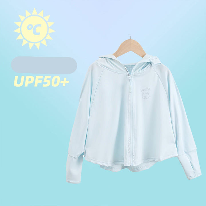 Damen Leichte Sportjacke mit Kapuze und verspieltem Tierdesign Drune