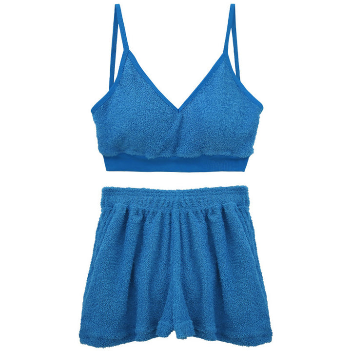 Damen Relax-Set mit weichem Material und verstellbaren Trägern Drune