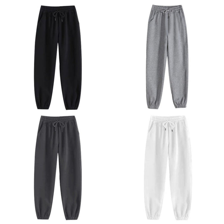 Damen Bequeme Jogginghose mit elastischem Bund Drune