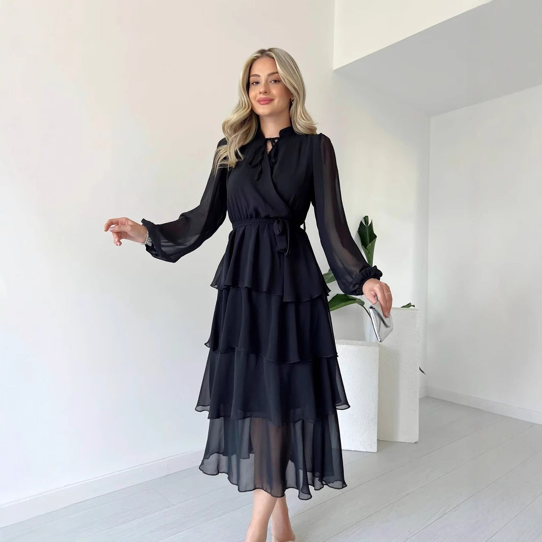 Damen Festliches Midikleid Drune