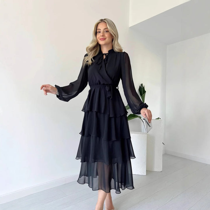 Damen Festliches Midikleid Drune
