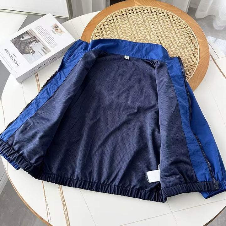 Damen leichte Übergangsjacke mit Stehkragen Drune