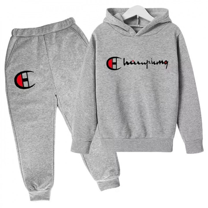 Unisex nan Kapuzenpullover mit Jogginghose Freizeitset Drune