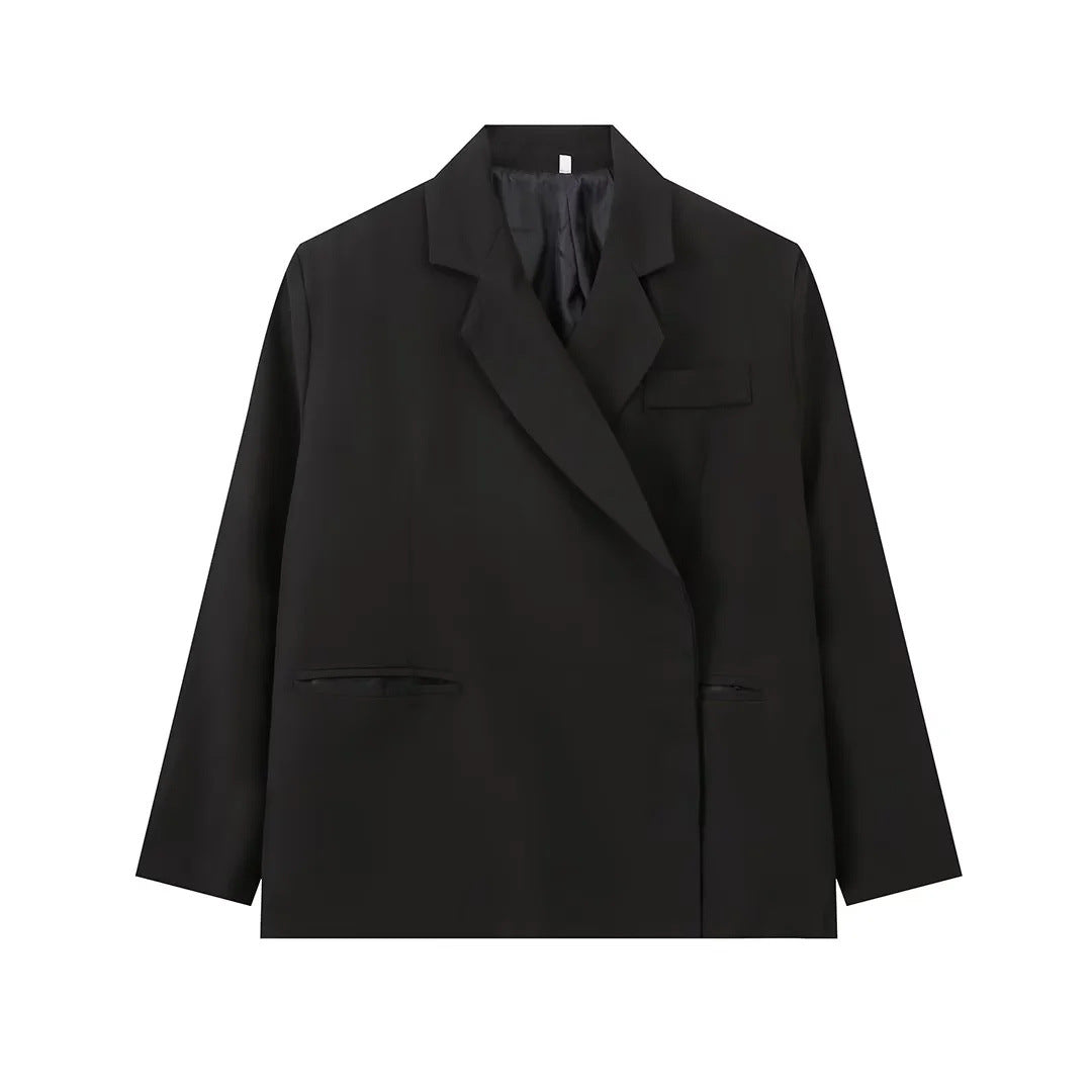 Damen elegante Blazerjacke im modernen Schnitt Drune