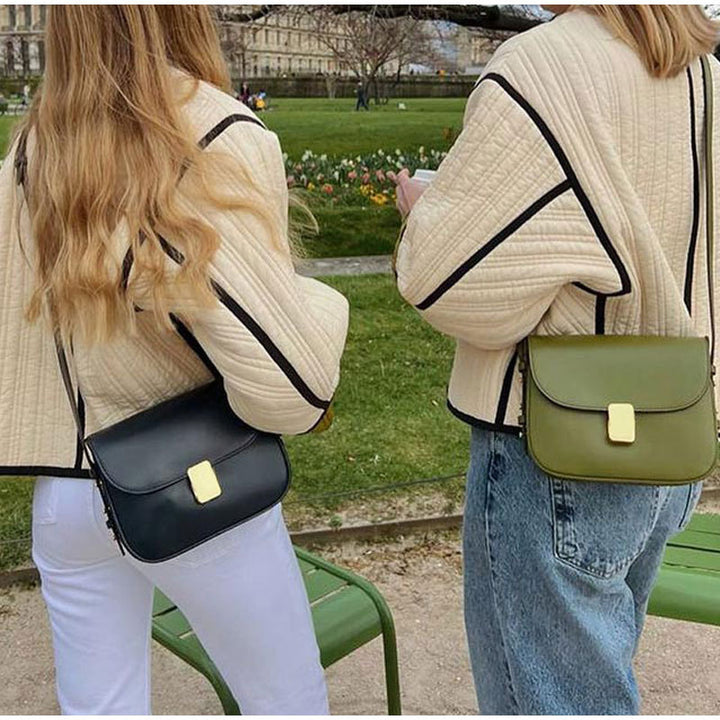 Damen gesteppte Übergangsjacke mit dekorativen Taschen Drune