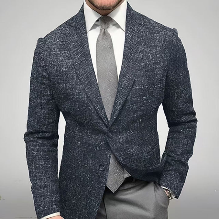 Herren elegante karierte Blazer Drune