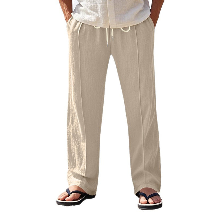 Herren Freizeithose mit elastischem Bund und seitlichen Taschen Drune
