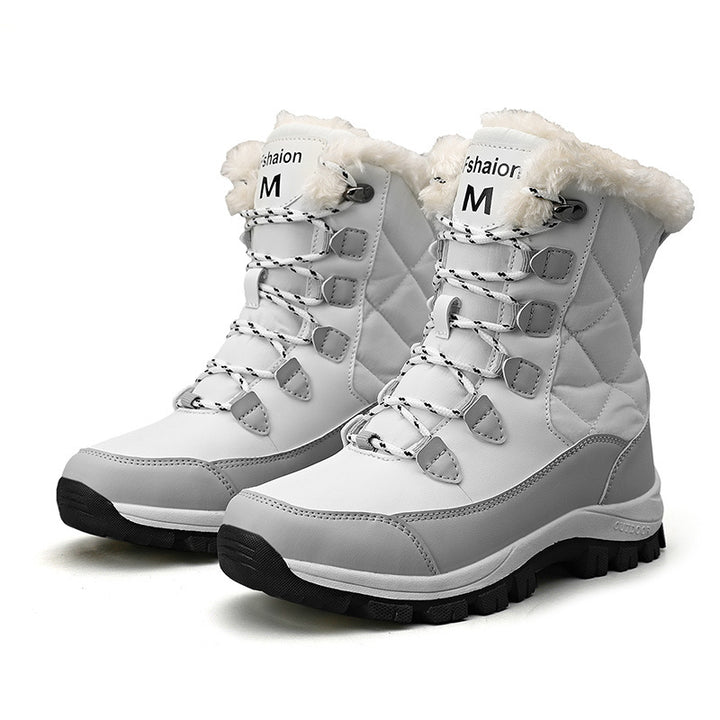 Damen Winterstiefel mit isolierendem Innenfutter und rutschfester Sohle Drune