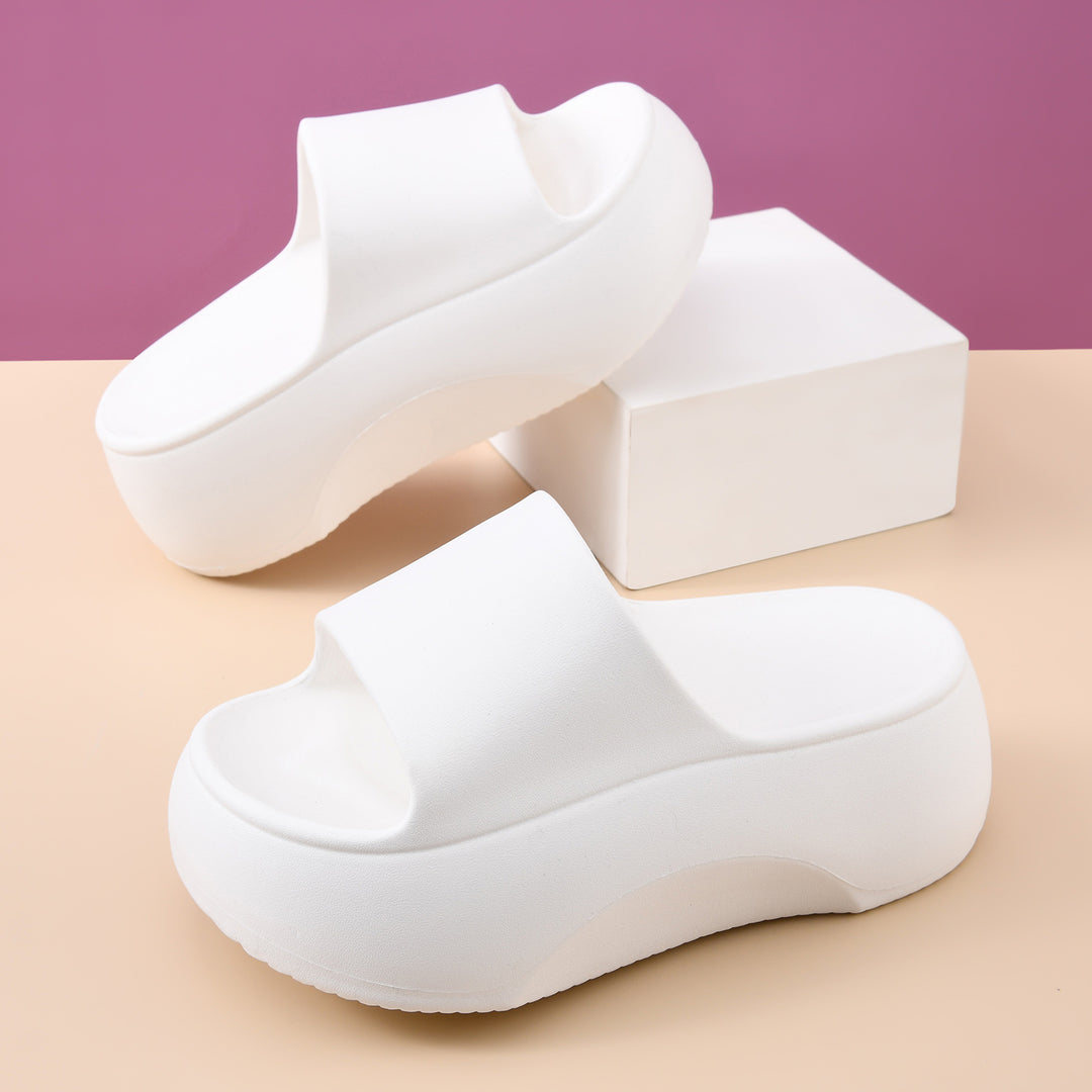 Femme Erhöhte Plattform Rutschsandalen Drune