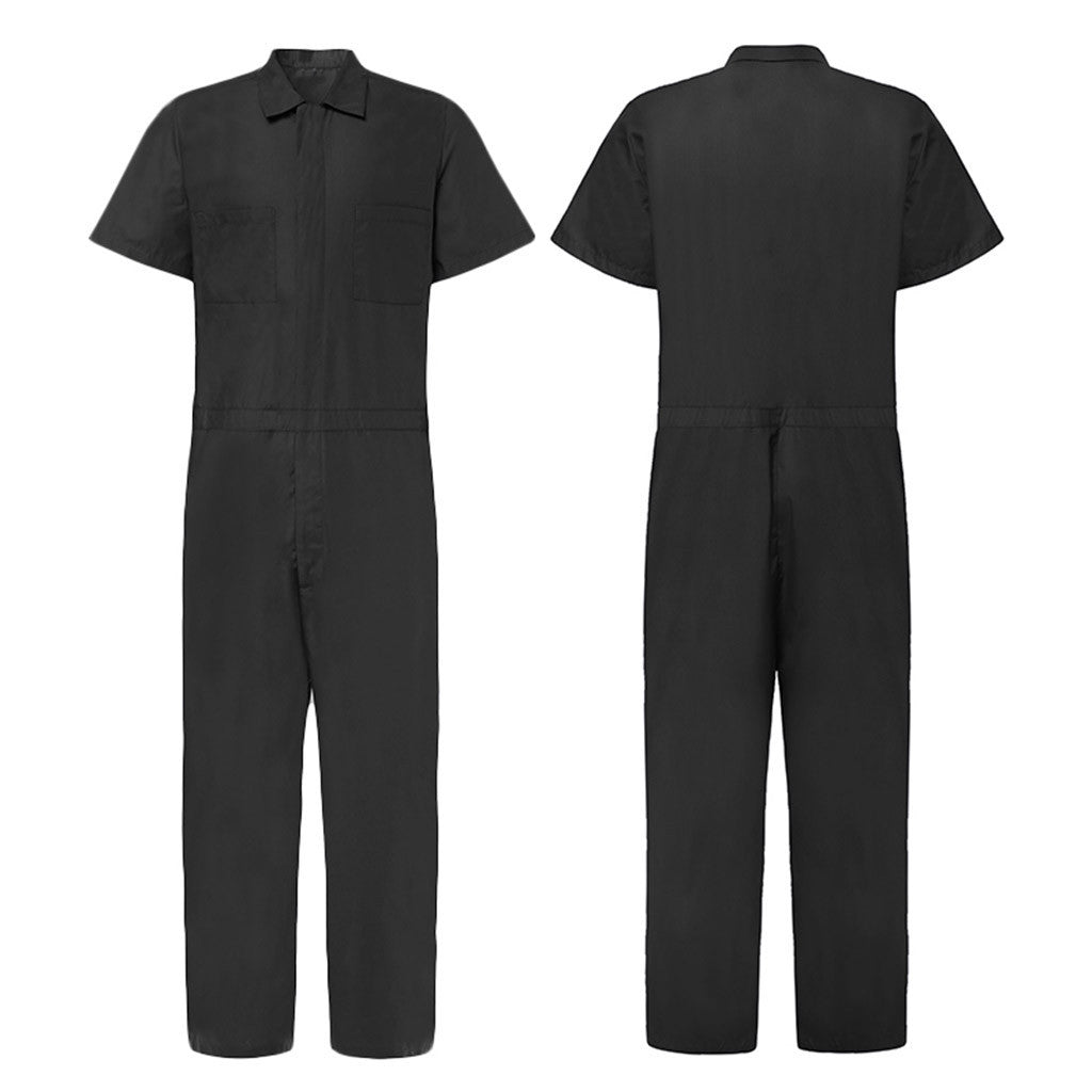 Drune | Einfarbiger Jumpsuit Für Männer