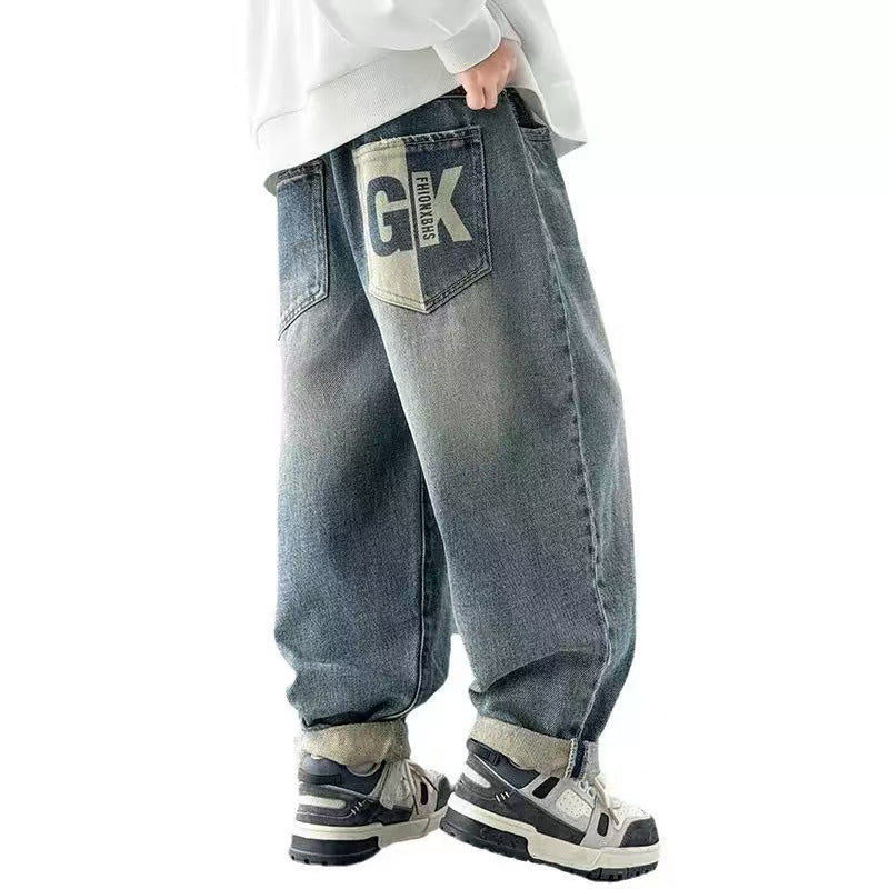 Herren lockere Jeans Drune