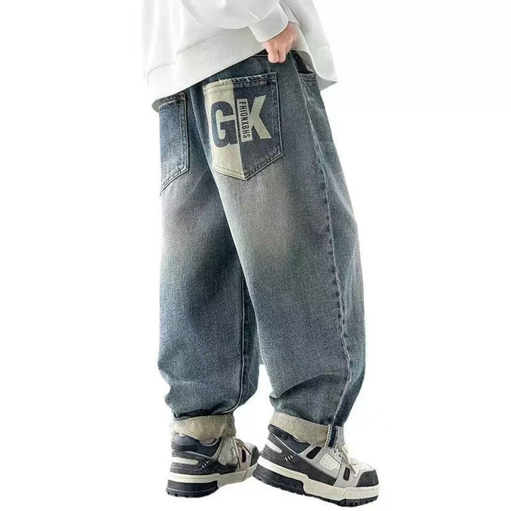 Herren lockere Jeans Drune