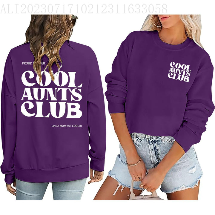 Damen Sweatshirt mit coolem Club-Motiv Drune