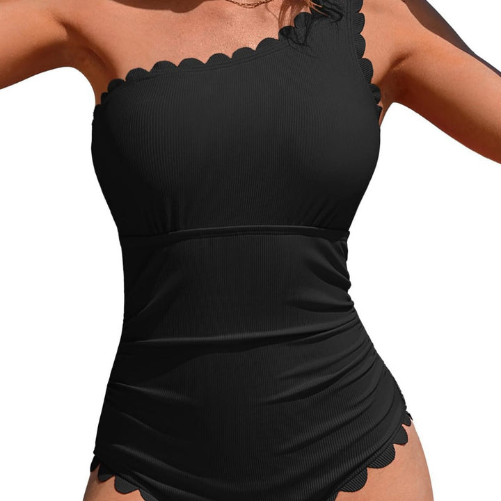 Damen Badeanzug mit femininem Rüschendesign Drune