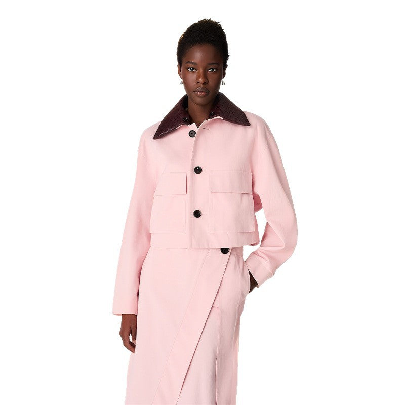 Damen Modische Oversized-Parka-Jacke Drune