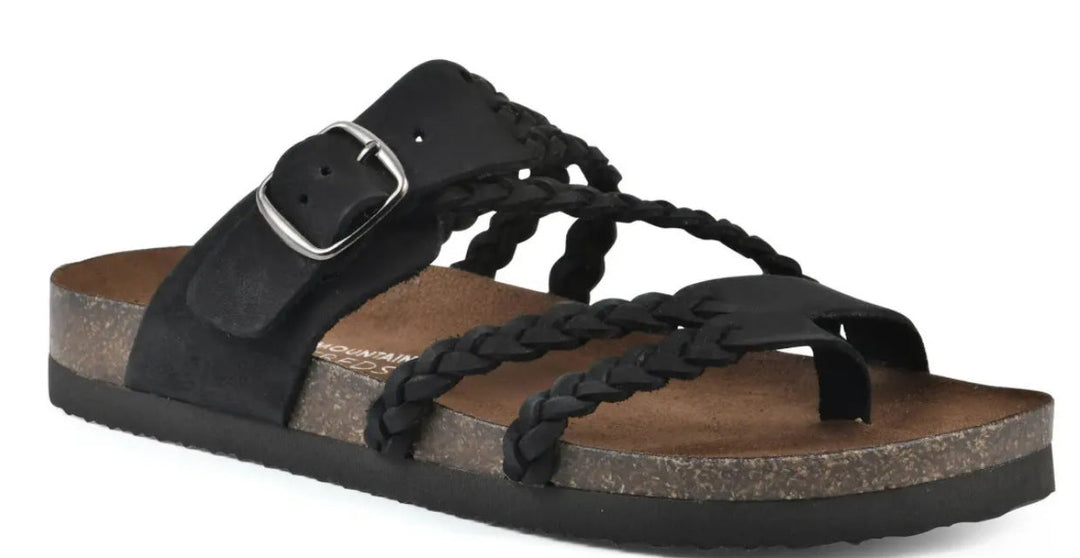 Damen Riemchen-Sandalen mit verstellbarem Schnallenverschluss und anatomischer Fußbettung Drune
