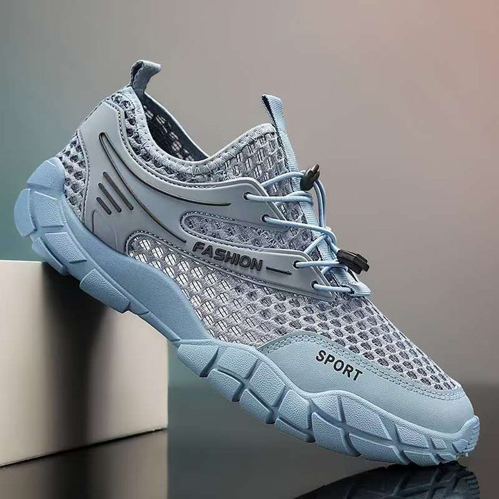 Damen Atmungsaktive Laufschuhe mit flexiblem Mesh-Obermaterial und rutschfester Sohle Drune