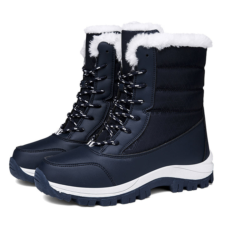 Damen Winterstiefel mit rutschfester Sohle und wärmendem Futter Drune