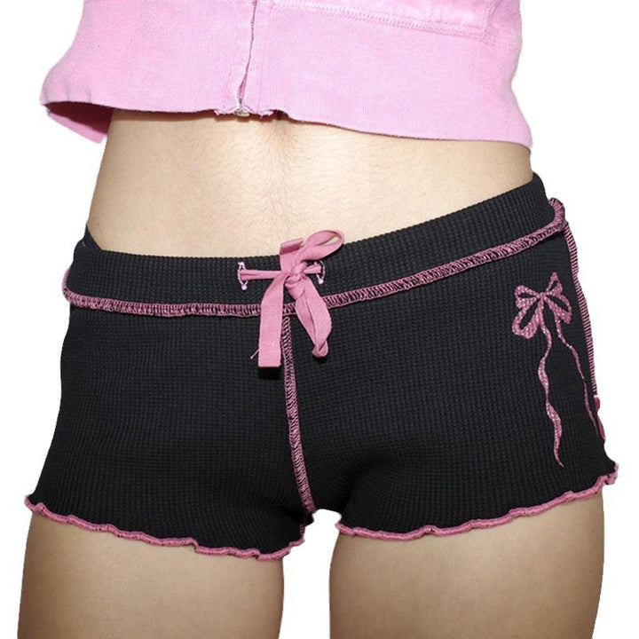 Damen Sportliche Shorts mit verstellbarem Bund und atmungsaktiven Einsätzen Drune