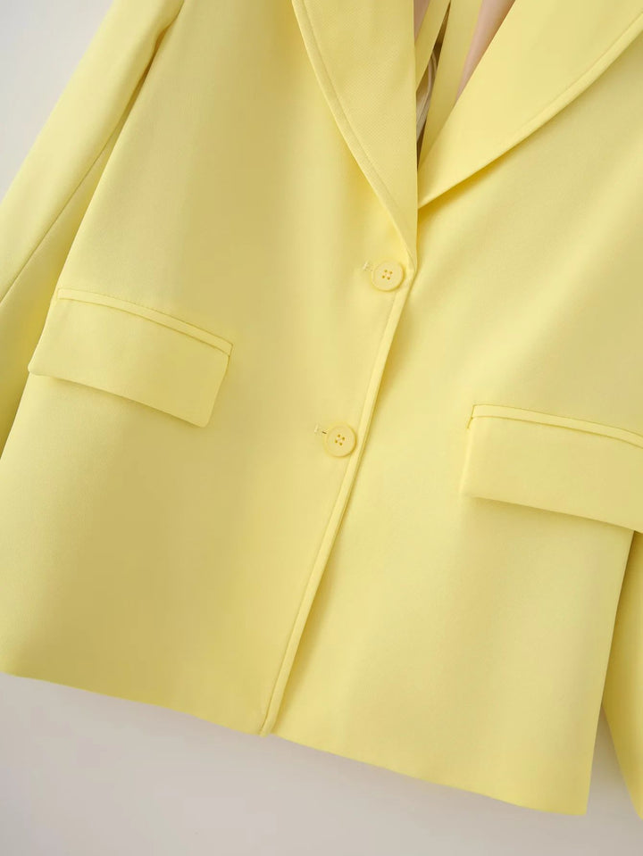 Damen Blazerjacke mit elegantem Schnitt und praktischen Taschen Drune